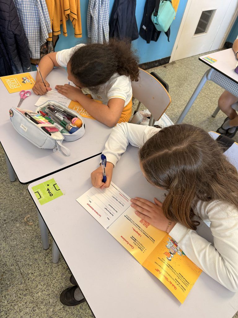 Una de les escoles participants a Girem Full. © Col·legi de la Mare de Déu de la Mercè 