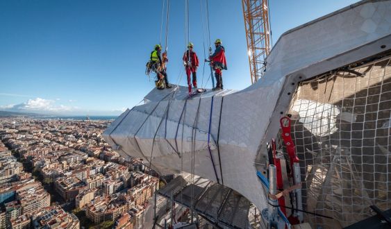 Les obres de la Sagrada Família Les obres de la Sagrada Família