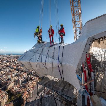 Les obres de la Sagrada Família