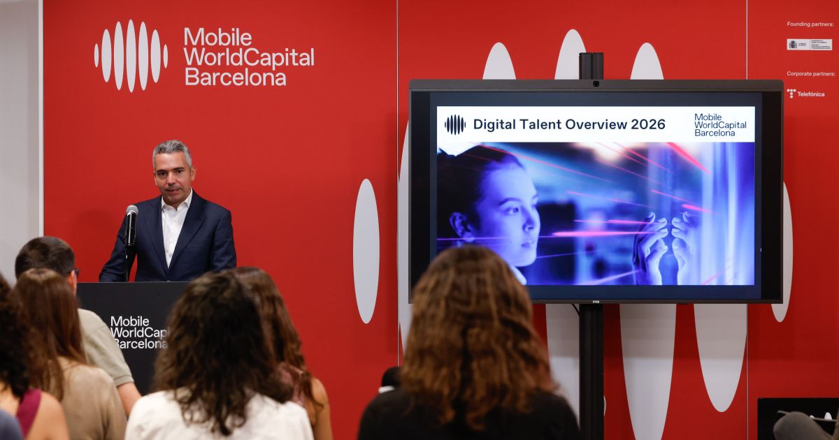 Jordi Arrufí presenting the Digital Talent Overview 2026 Jordi Arrufí presenting the Digital Talent Overview 2026