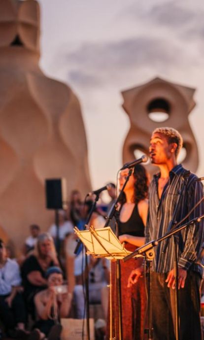 El festival Talents Jazz a la Pedrera es una de las propuestas al aire libre míticas del verano El festival Talents Jazz a la Pedrera es una de las propuestas al aire libre míticas del verano