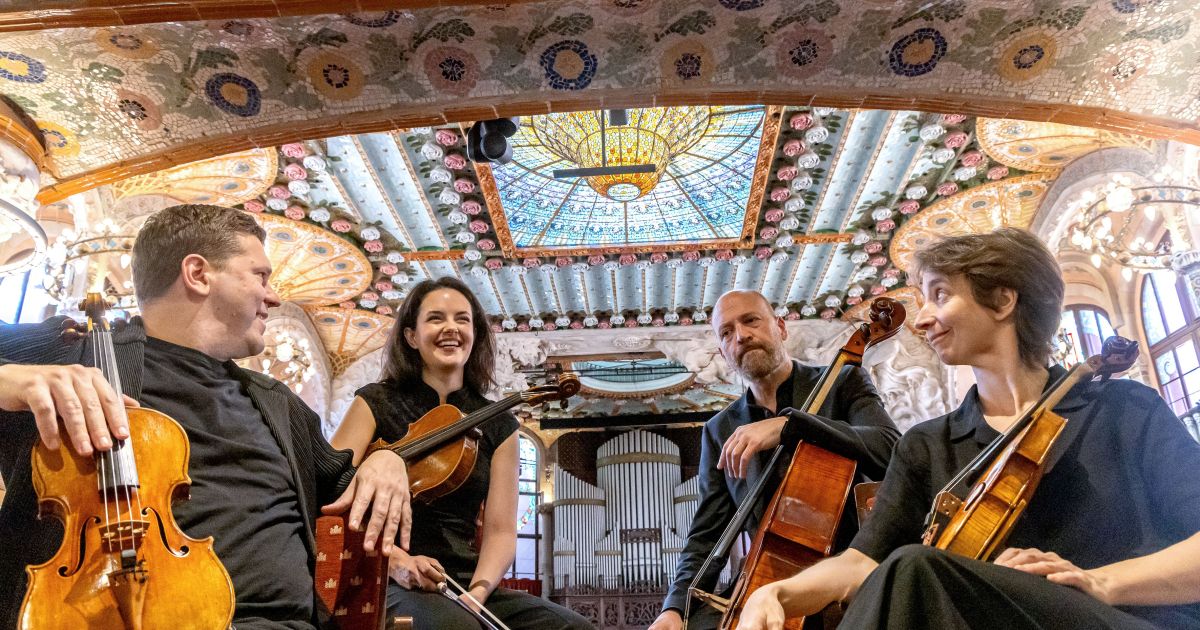 El Quartet Casals actuarán junto a Alexander Melnikov ©Àngel Bravo El Quartet Casals actuarán junto a Alexander Melnikov ©Àngel Bravo