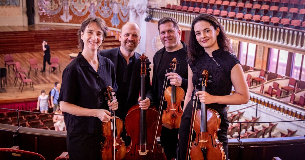 From left to right: Vera Martínez, Arnau Tomàs, Abel Tomàs and Cristina Cordero. ©Àngel Bravo From left to right: Vera Martínez, Arnau Tomàs, Abel Tomàs and Cristina Cordero. ©Àngel Bravo