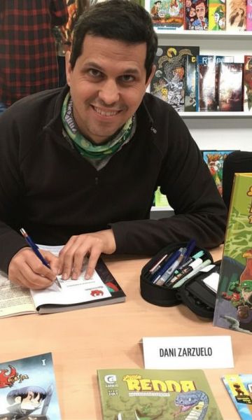 DaniZar, el dibujante y guionista Dani Zarzuelo