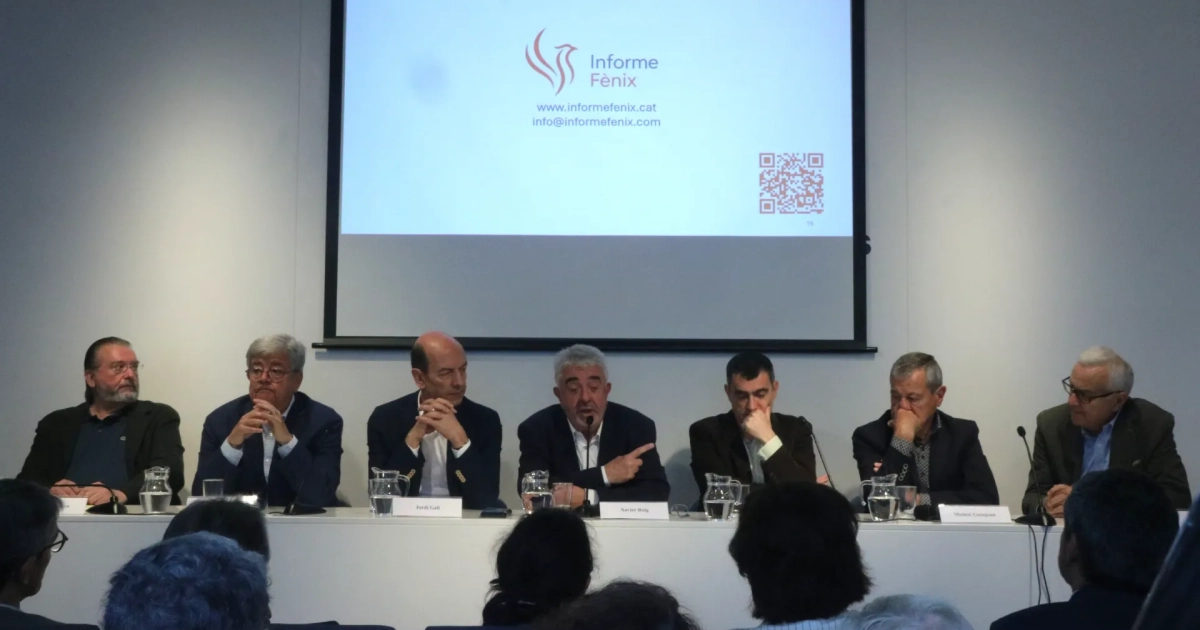 Presentació de l'Informe Fènix (ACN/Andrea Salazar)