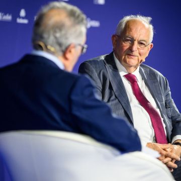 Martin Wolf durante la Reunión del Cercle d'Economia.