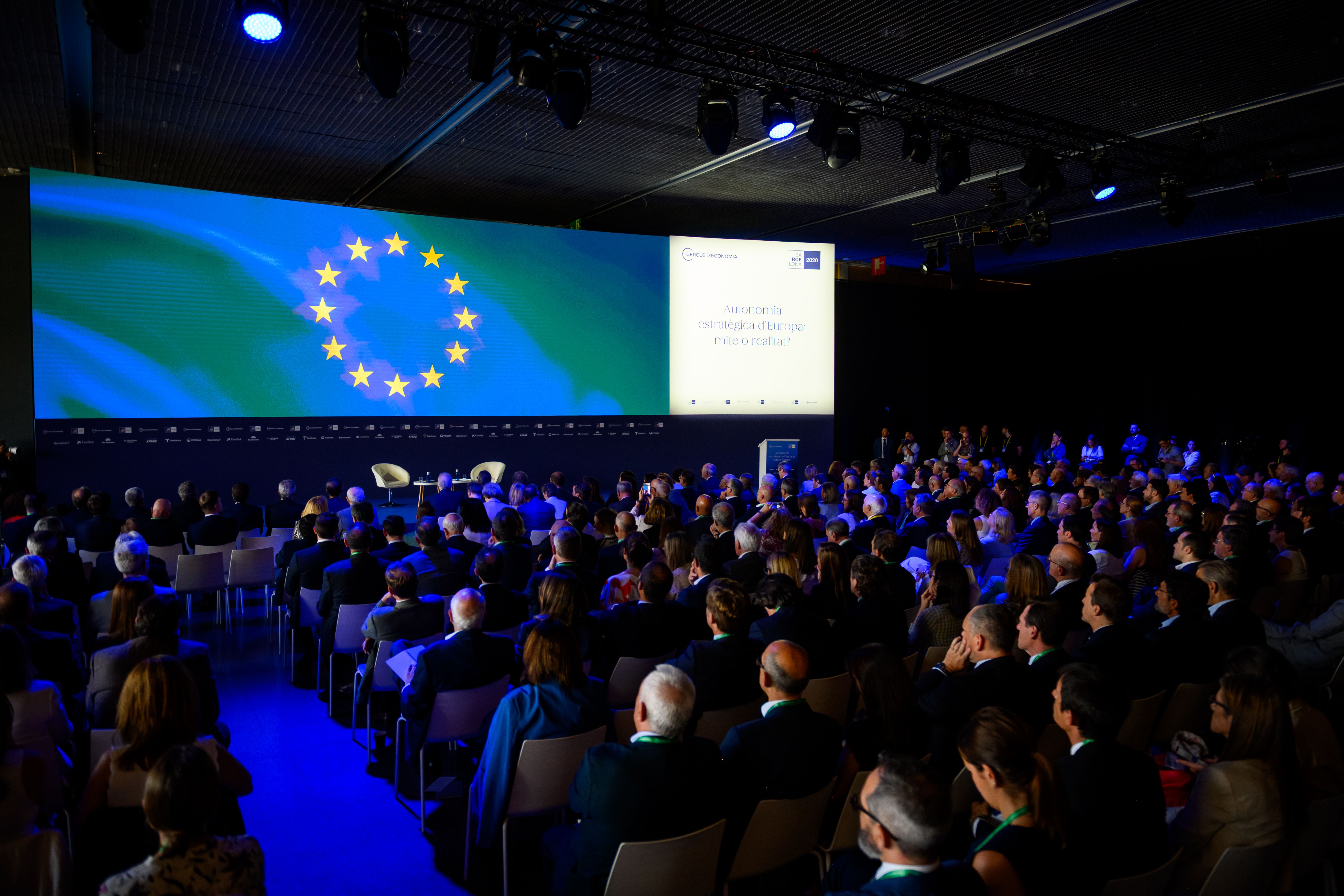 La 41.ª Reunión anual del Cercle d’Economia da por concluida una edición centrada en la autonomía estratégica europea. © Cercle d’Economia La 41.ª Reunión anual del Cercle d’Economia da por concluida una edición centrada en la autonomía estratégica europea. © Cercle d’Economia