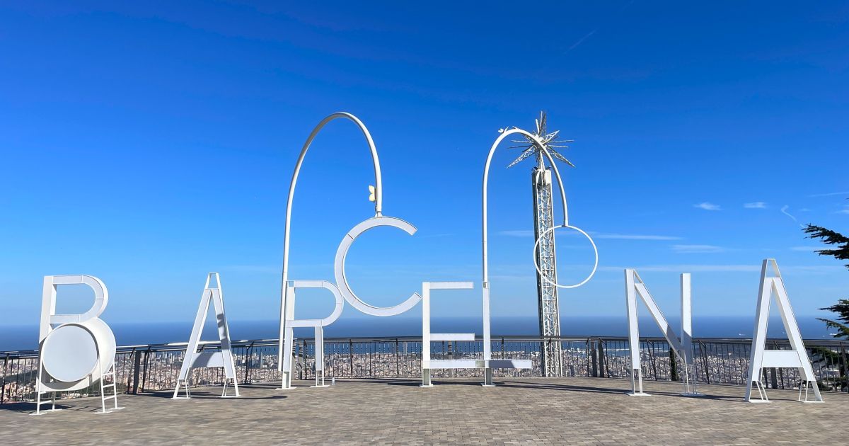 Lletres de Barcelona al Tibidabo