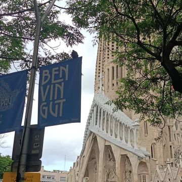 Visita del Papa a la Sagrada Família, per Anna Badia Visita del Papa a la Sagrada Família, per Anna Badia