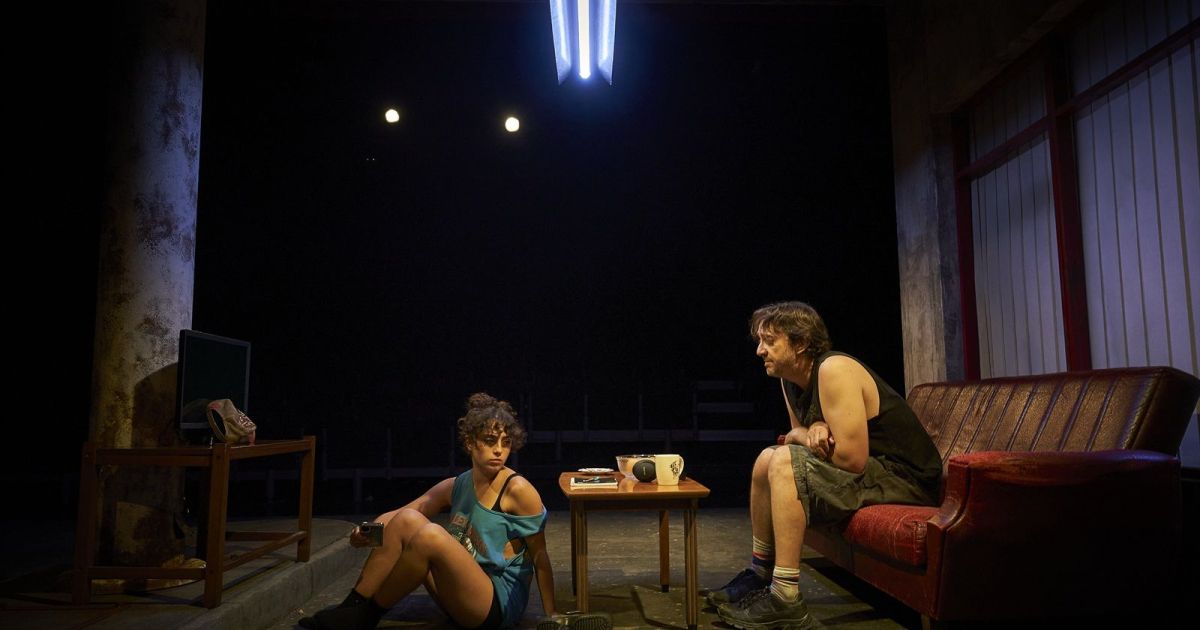 Joan Carreras i Maria Morera en una escena de l'obra. ©David Ruano 