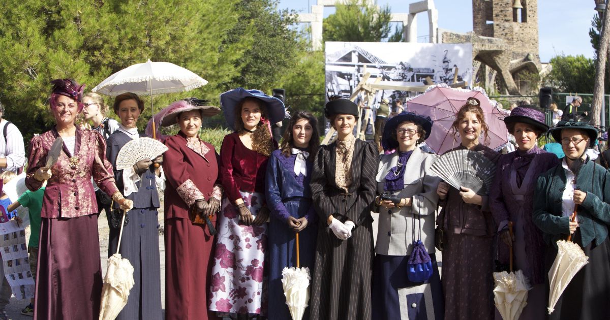 La Festa Modernista de la Colònia Güell. © Consorci de Turisme del Baix Llobregat