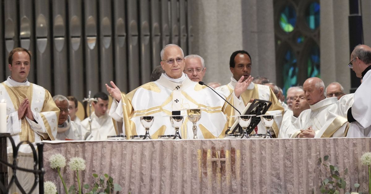 El Papa Lleó a la Sagrada Família. © Nico Tomàs . ACN El Papa Lleó a la Sagrada Família. © Nico Tomàs . ACN