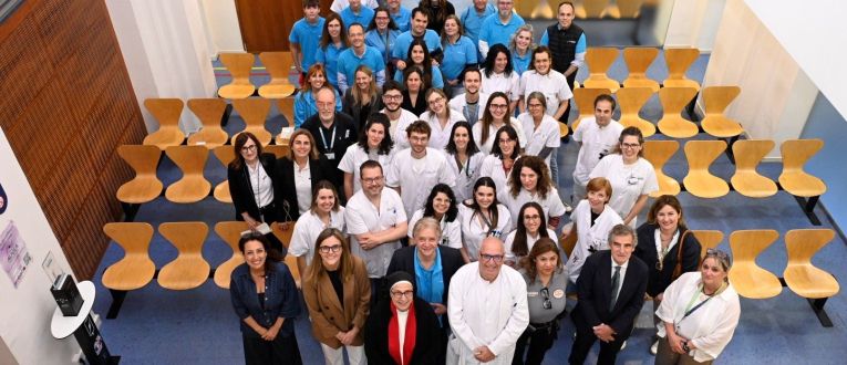Profesionales vinculados al programa Invulnerables. © Fundació La Caixa Profesionales vinculados al programa Invulnerables. © Fundació La Caixa