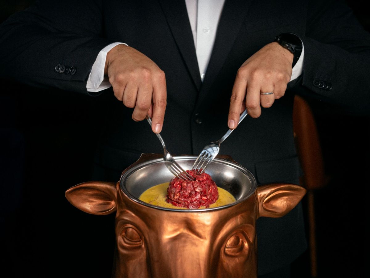 El famoso steak tartar de Sintonía