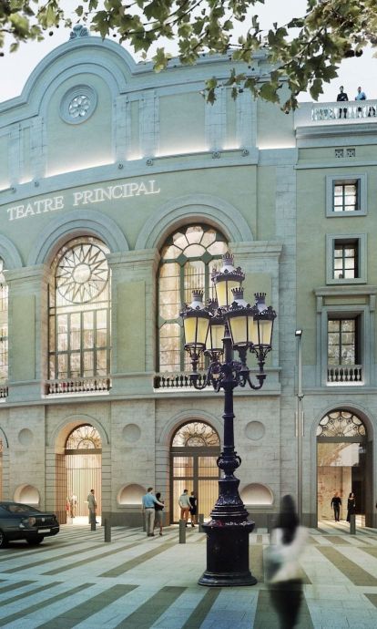 El Teatre Principal, cedida per Batlleiroig