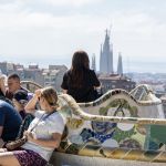 Turistas en el Park Güell. © Àngel Bravo