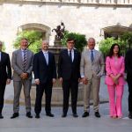 Anuncio de la inversión de OQC en el Palau de la Generalitat. © Andrea Salazar / ACN