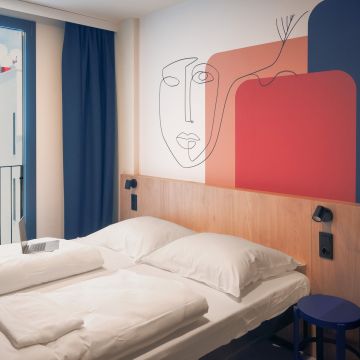 Una de las habitaciones de Meininger Hotels. © Meininger Una de las habitaciones de Meininger Hotels. © Meininger