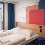 Una de las habitaciones de Meininger Hotels. © Meininger