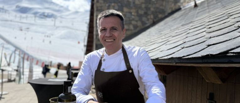 Oriol Castro durante GastroPirineus 2026