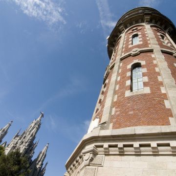 La Torre de las aguas del Tibidabo, uno de los espacios que se podrá visitar este fin de semana. © 48H Open House