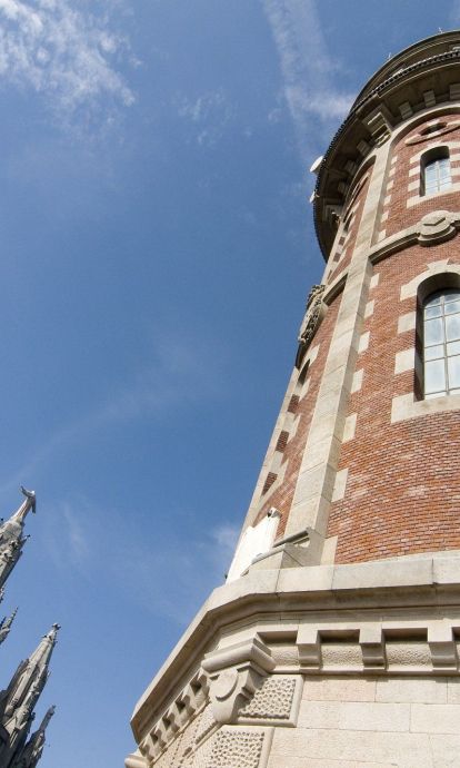 La Torre de las aguas del Tibidabo, uno de los espacios que se podrá visitar este fin de semana. © 48H Open House