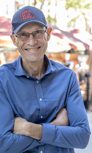 Àlex Balletbò, president d'Amics de la Rambla, per Àngel Bravo