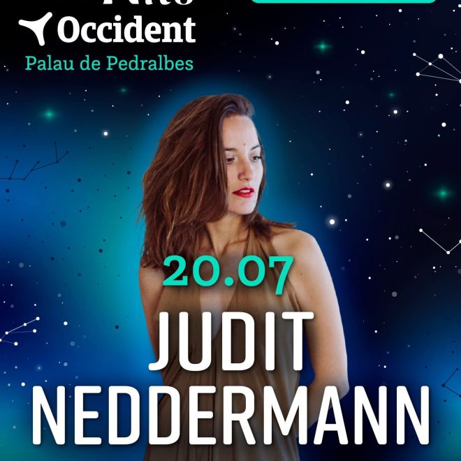 Judit Nedermann también forma parte del cartel de esta edición Judit Nedermann también forma parte del cartel de esta edición