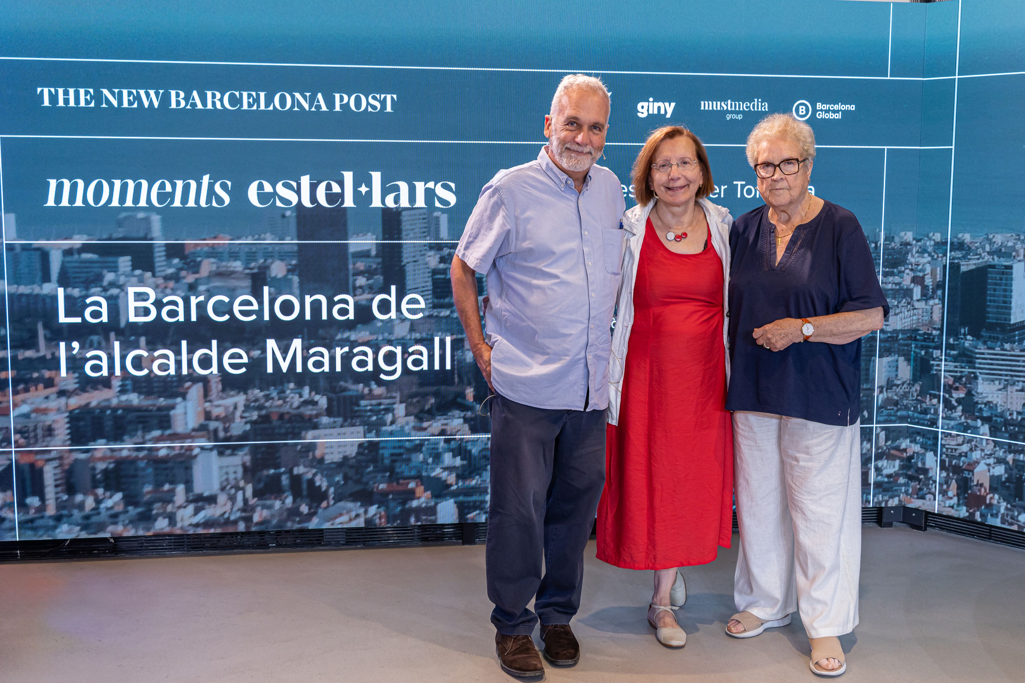 Montserrat Tura, Oriol Nel·lo i Custodia Moreno © Àngel Bravo Montserrat Tura, Oriol Nel·lo i Custodia Moreno © Àngel Bravo