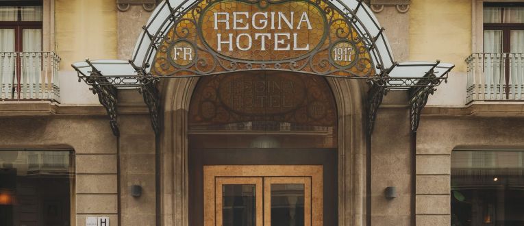 La marquesina del hotel. © Pulitzer La marquesina del hotel. © Pulitzer