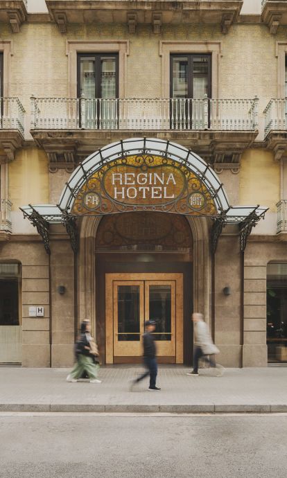 La marquesina del hotel. © Pulitzer La marquesina del hotel. © Pulitzer