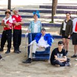 Parking Shakespeare estrena 'Hamlet i les coses podrides' en el Parque de la Estación del Norte. ©Aitor Rodero 