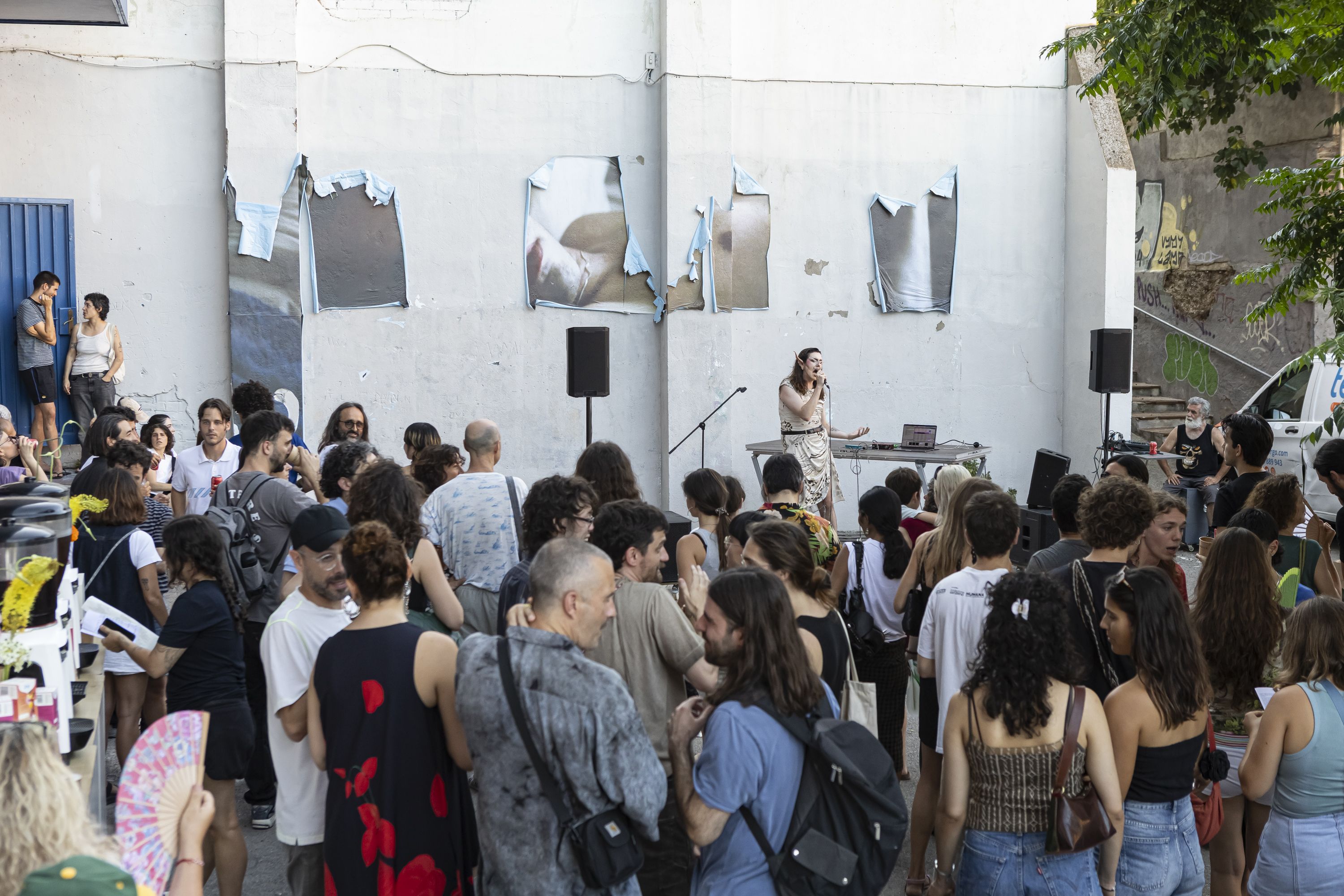 Performance Inaugural de Mourae dentro del programa de Art Nou. © Marc Llibre