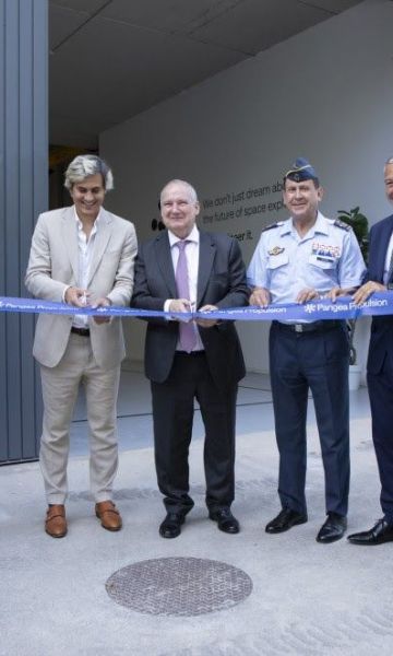 Inauguración de la nueva planta de Pangea Propulsion. © Pangea