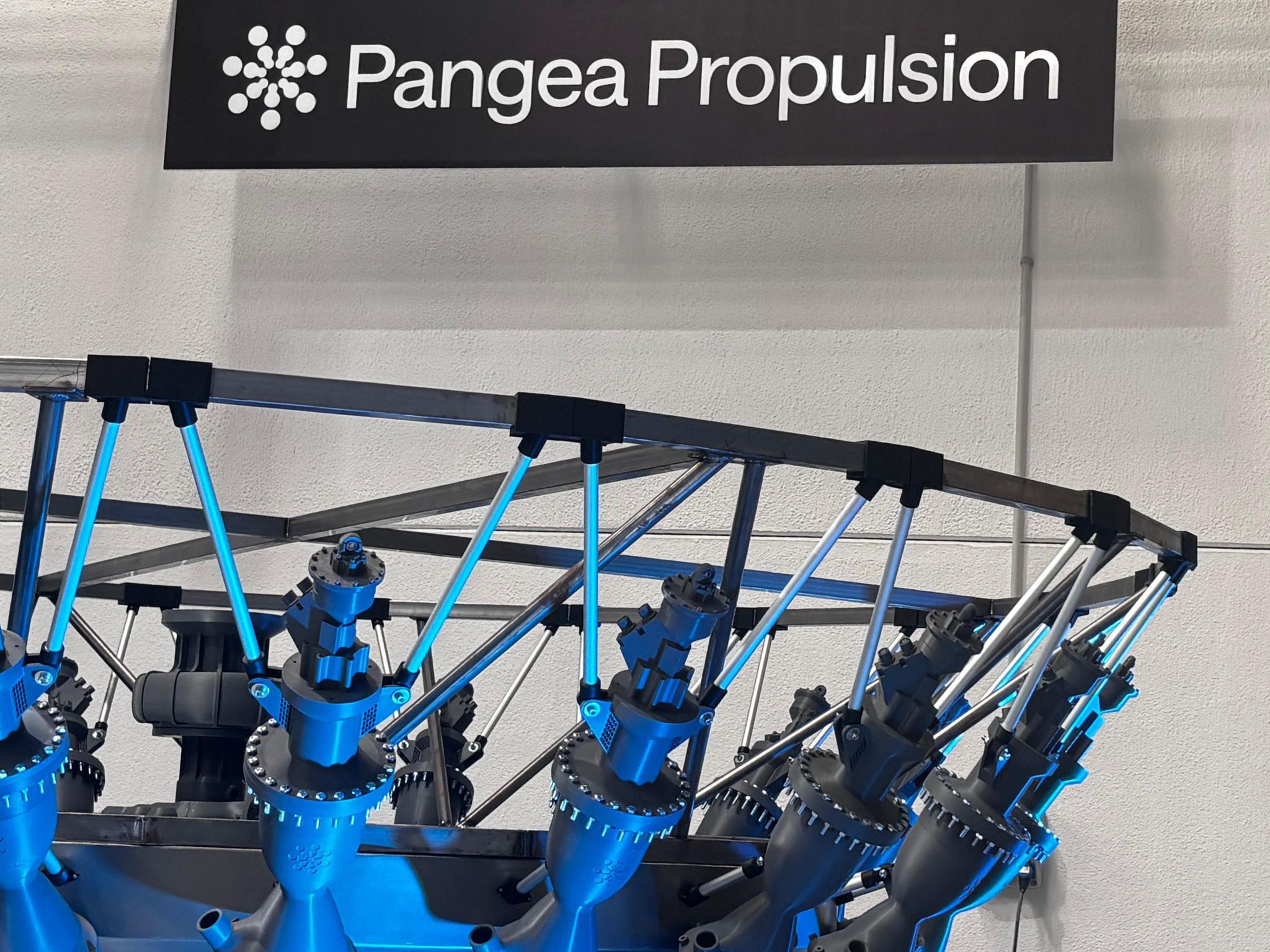 Maqueta de uno de los dispositivos de Pangea Propulsion. © Pangea Maqueta de uno de los dispositivos de Pangea Propulsion. © Pangea