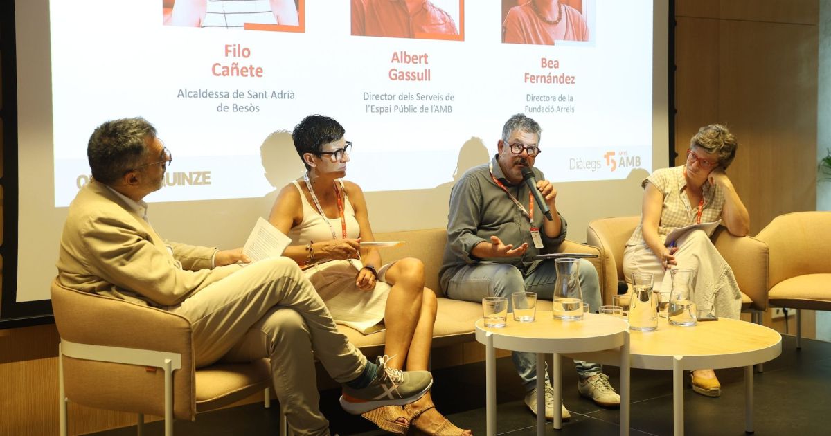 Jofre Llombard con Filo Cañete, Albert Gassull y Bea Fernández, por Oscar Giralt