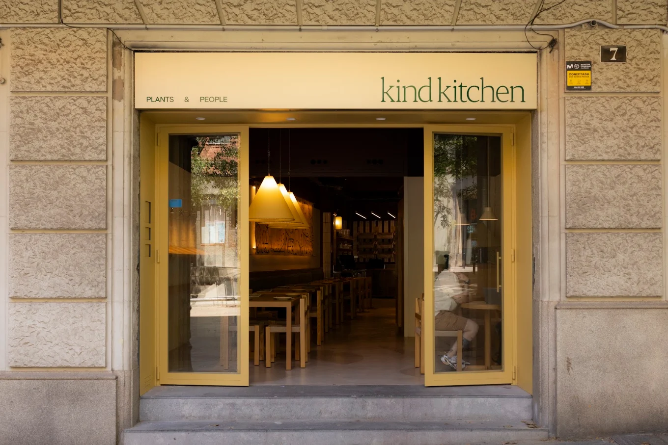 La façana de Kind Kitchen La façana de Kind Kitchen