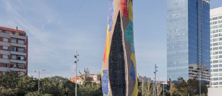 Escultura 'Mujer y pájaro', de Joan Miró. © Elena Pastor Escultura 'Mujer y pájaro', de Joan Miró. © Elena Pastor