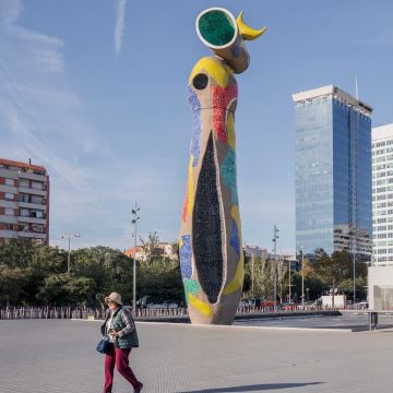 Escultura %22Dona i ocell%22, de Joan Miró   Elena Pastor