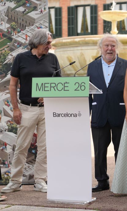 Presentación del cartel i los pregoneros de la Mercè 2026. © Eli Don / ACN