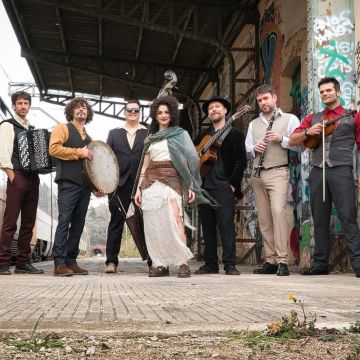 Barcelona Gipsy balKan Orchestra actuará el 25 de julio en el Palau de la Música Catalana. ©Dani Carbonell