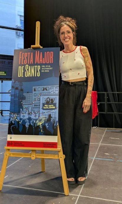 Cartell de la Festa Major de Sants 2026