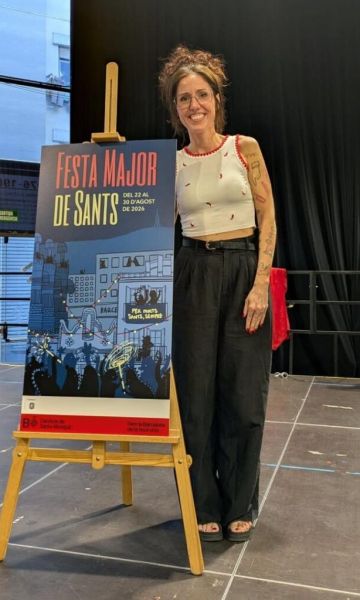 Cartel de la Festa Major de Sants 2026