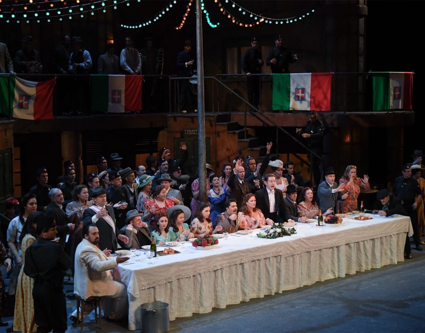 Escena de 'L'elisir d'amore'. ©A. Bofill