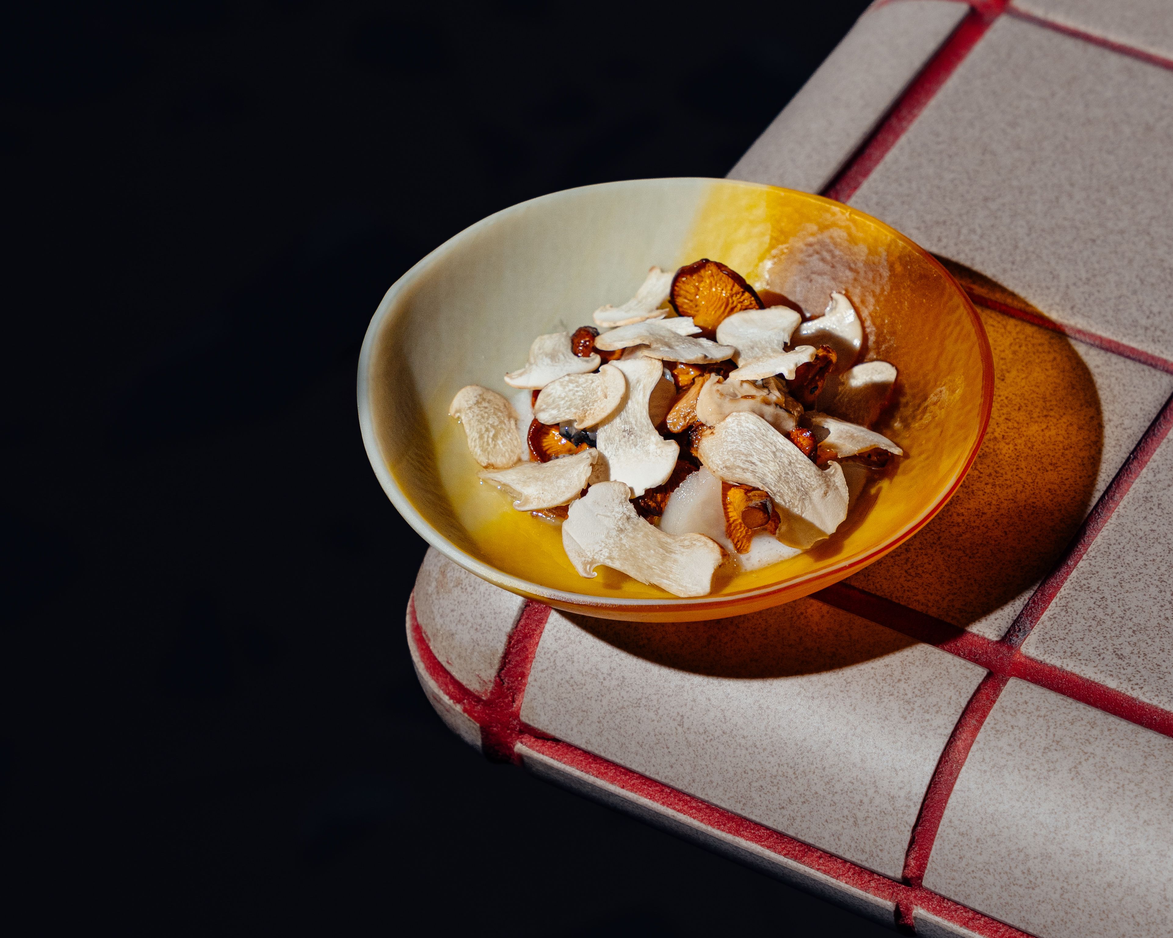 A Glug, el marró es troba en forma de bolets, ostra ihorchata