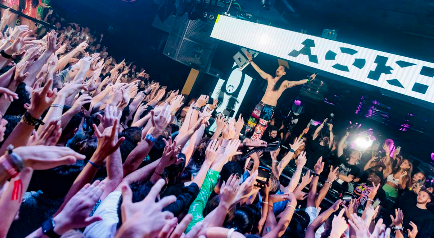 Steve Aoki en Opium Barcelona Steve Aoki en Opium Barcelona