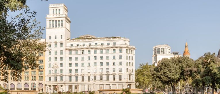 El hotel Bless Barcelona, en plaza Catalunya. © Bless Collection