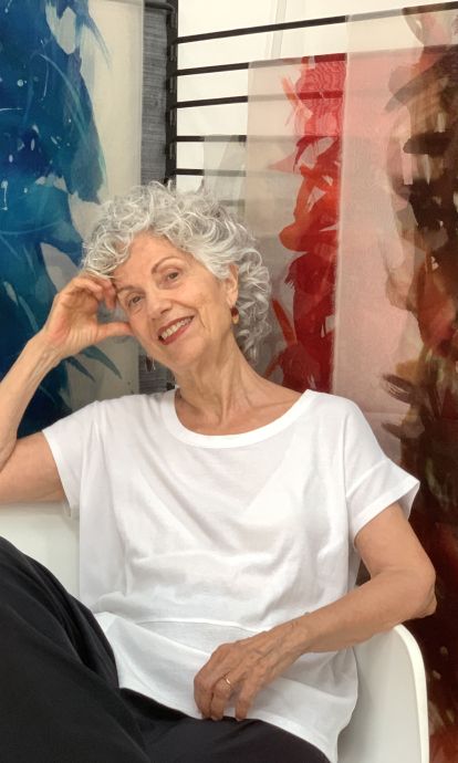 La artista textil Kima Guitart La artista textil Kima Guitart
