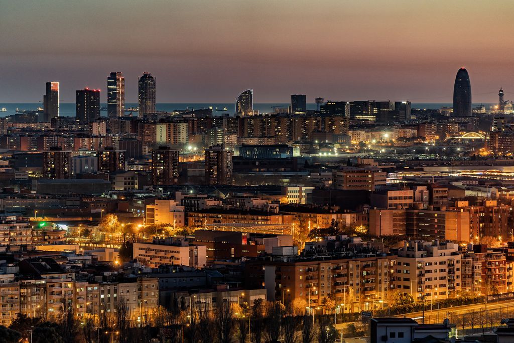 Skyline de Barcelona Skyline de Barcelona