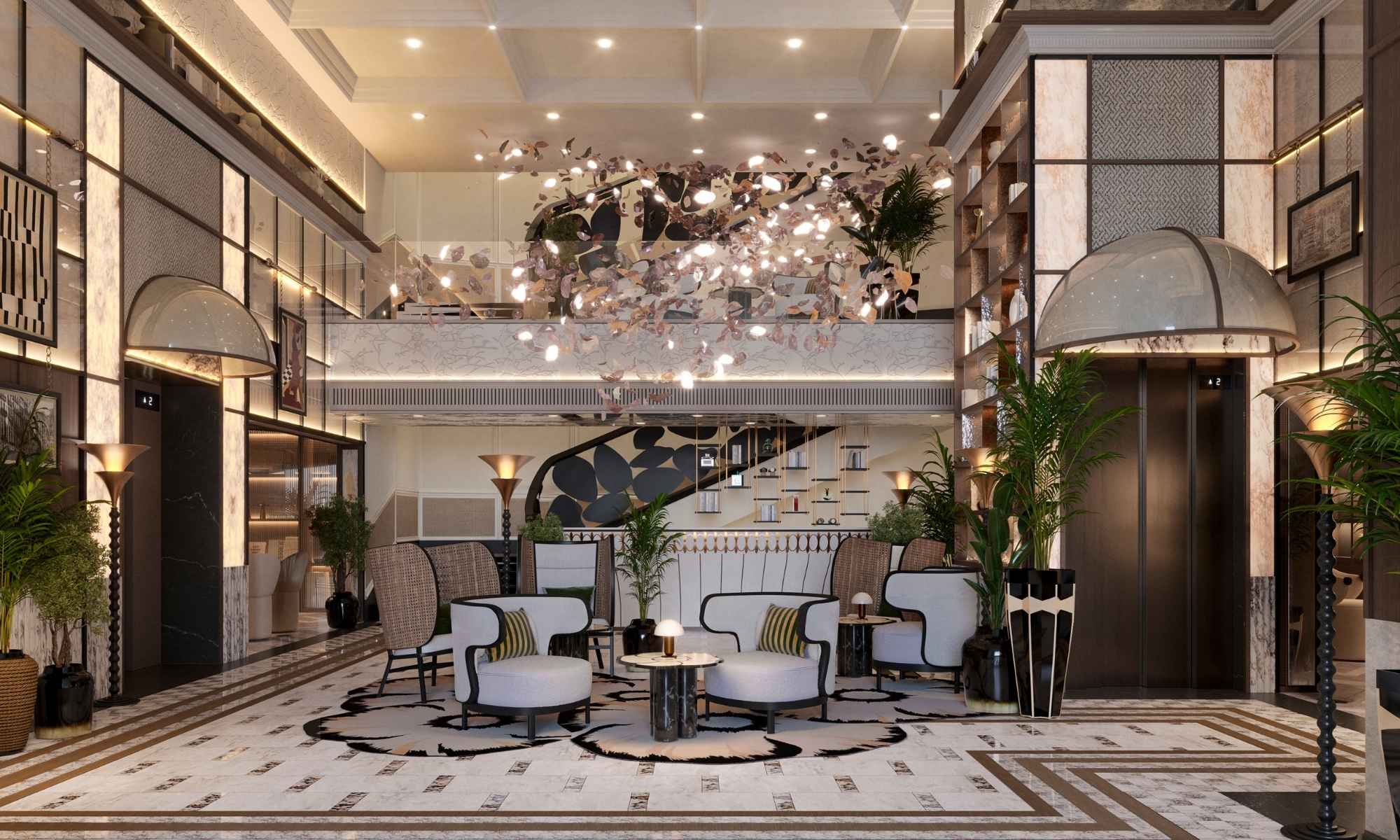 Lobby de Bless Barcelona Lobby de Bless Barcelona
